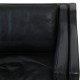 Børge Mogensen 2212 2-personers sofa i sort læder