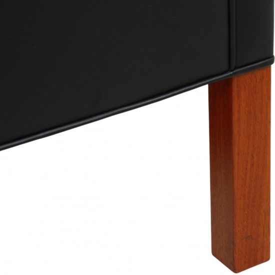 Børge Mogensen 2212 2-personers sofa i sort læder