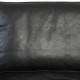 Børge Mogensen 2212 2-personers sofa i sort læder