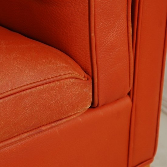 Børge Mogensen 2213 3-personers sofa i cognac læder