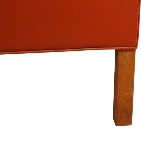 Børge Mogensen 2213 3-personers sofa i cognac læder