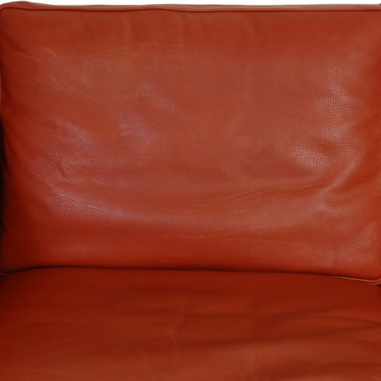 Børge Mogensen 2213 3-personers sofa i cognac læder