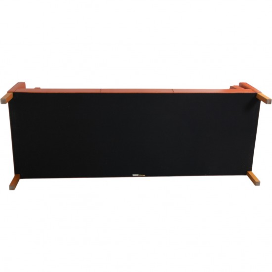 Børge Mogensen 2213 3-personers sofa i cognac læder