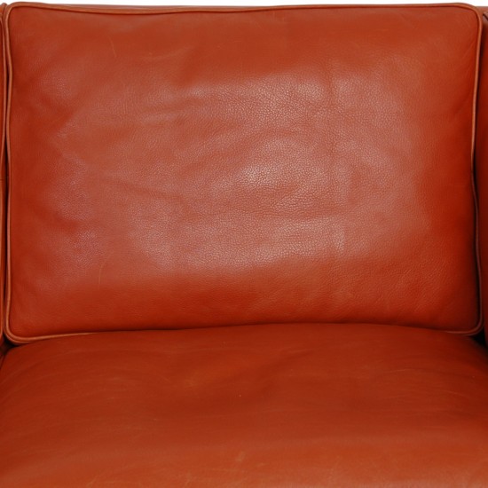 Børge Mogensen 2213 3-personers sofa i cognac læder