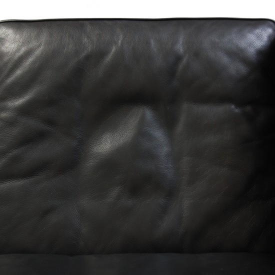 Børge Mogensen 2213 3-personers sofa i sort læder