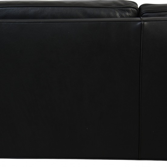 Børge Mogensen 2213 3-personers sofa i sort læder