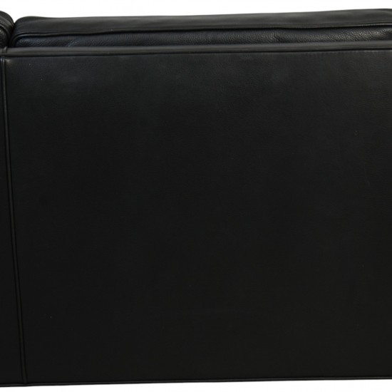 Børge Mogensen 2213 3-personers sofa i sort læder