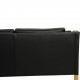 Børge Mogensen 2213 3-personers sofa i sort læder
