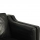 Børge Mogensen 2213 3-personers sofa i sort læder