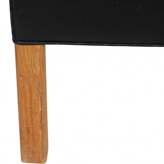 Børge Mogensen 2431 lænestol i sort læder