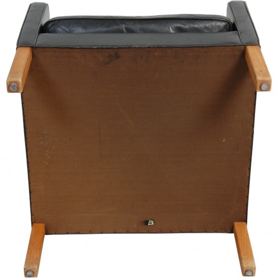 Børge Mogensen 2431 lænestol i sort læder