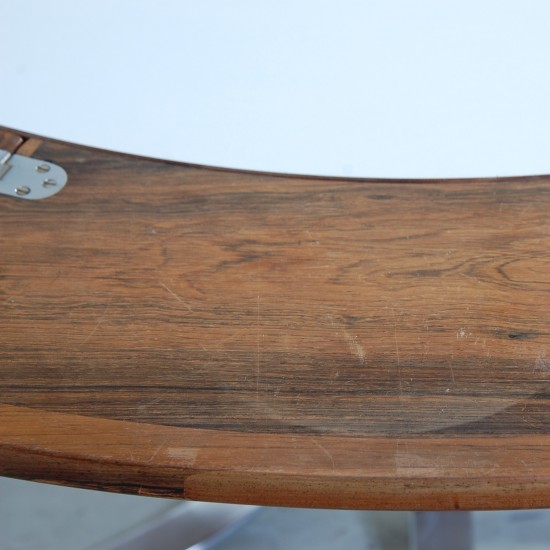 Dyrlund cirkulær Lotus spisebord af palisander