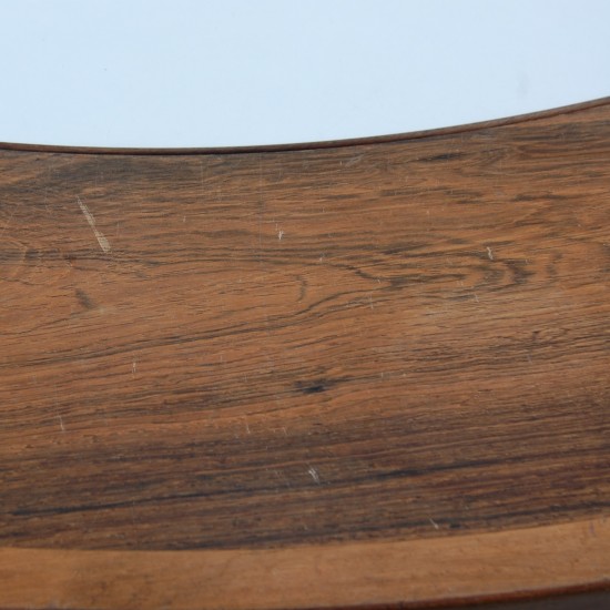 Dyrlund cirkulær Lotus spisebord af palisander