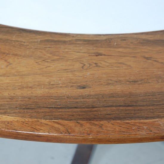 Dyrlund cirkulær Lotus spisebord af palisander