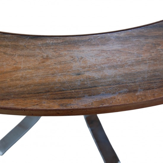 Dyrlund cirkulær Lotus spisebord af palisander