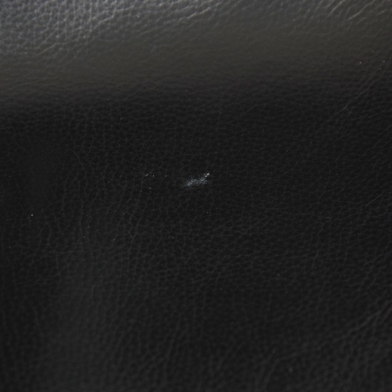 Fabricius og Kastholm høj Tulip stol i sort læder