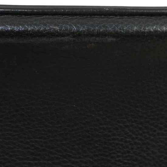 Fabricius og Kastholm høj Tulip stol i sort læder