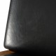 Hans Wegner 2.personers Ge285 sofa i sort læder