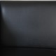Hans Wegner 2.personers Ge285 sofa i sort læder