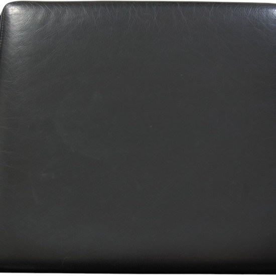 Hans Wegner 3-personers Ge285 sofa i sort læder