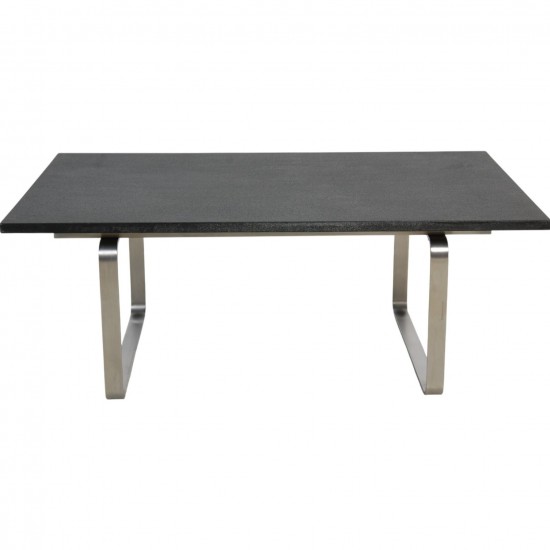 Hans Wegner sofabord af sort skiffer