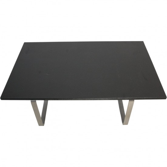 Hans Wegner sofabord af sort skiffer