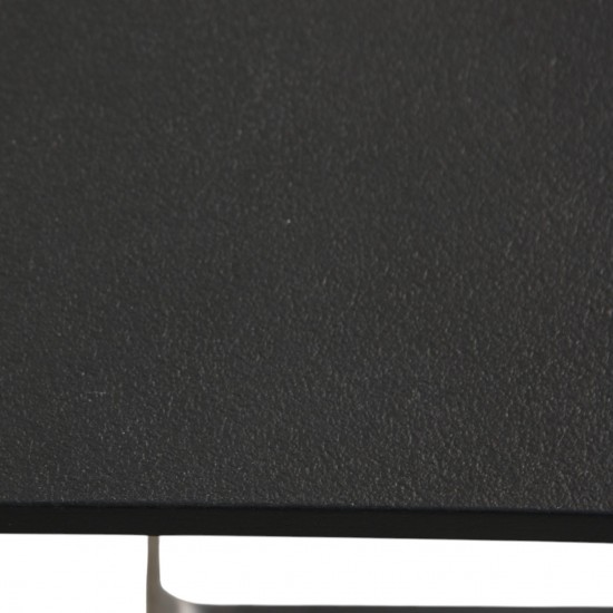 Hans Wegner sofabord af sort skiffer