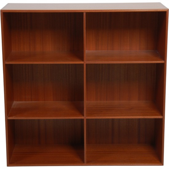 Mogens Koch 6 rum reol i mahogni