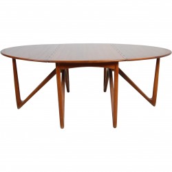 Niels Kofoed Klapbord af teak