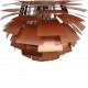 Poul Henningsen 60 Cm kobber Kogle lampe LED 2023