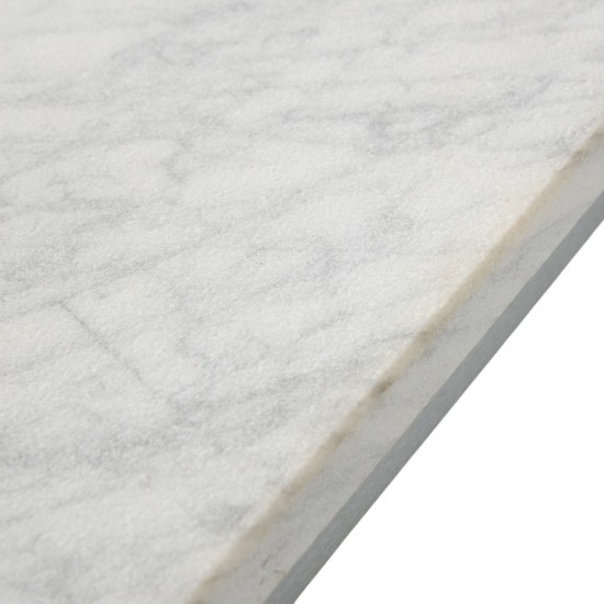 Poul Kjærholm PK63 sofabord af hvid marmor 1993