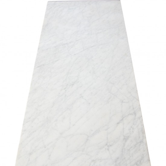 Poul Kjærholm PK63 sofabord af hvid marmor 1993