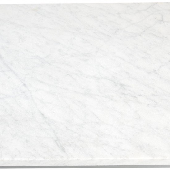 Poul Kjærholm PK63 sofabord af hvid marmor 1993