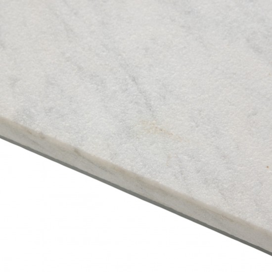 Poul Kjærholm PK63 sofabord af hvid marmor 1993