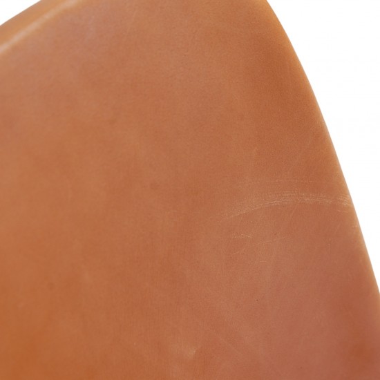 Sæt af 6 Poul Kjærholm PK9 stole i valnød Grace læder 2016