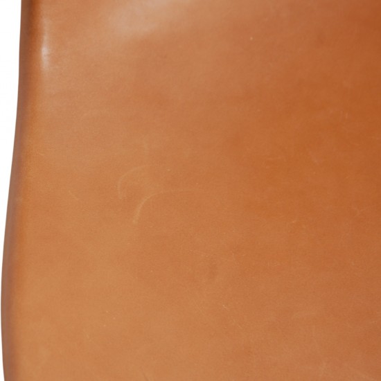 Sæt af 6 Poul Kjærholm PK9 stole i valnød Grace læder 2016