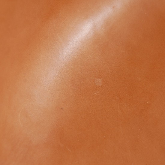 Sæt af 6 Poul Kjærholm PK9 stole i valnød Grace læder 2016