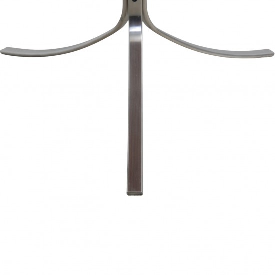 Sæt af 6 Poul Kjærholm PK9 stole i valnød Grace læder 2016