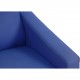 Arne Jacobsen 3301 loungestol i blåt stof 1997