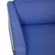 Arne Jacobsen 3301 loungestol i blåt stof 1997