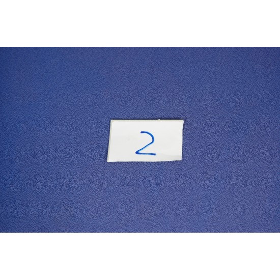 Arne Jacobsen 3301 loungestol i blåt stof 1997