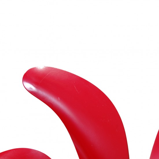 Arne Jacobsen rød 3208 Lilje stol 2007