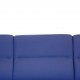 Arne Jacobsen 3303 3-personers sofa i blåt stof 1997