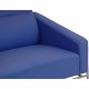 Arne Jacobsen 3303 3-personers sofa i blåt stof 1997