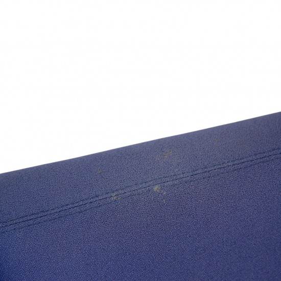 Arne Jacobsen 3303 3-personers sofa i blåt stof 1997