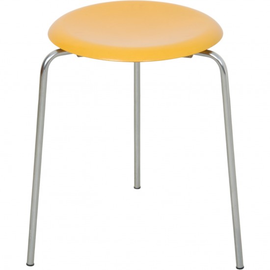 Arne Jacobsen gul Dot skammel