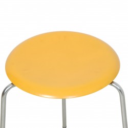 Arne Jacobsen gul Dot skammel