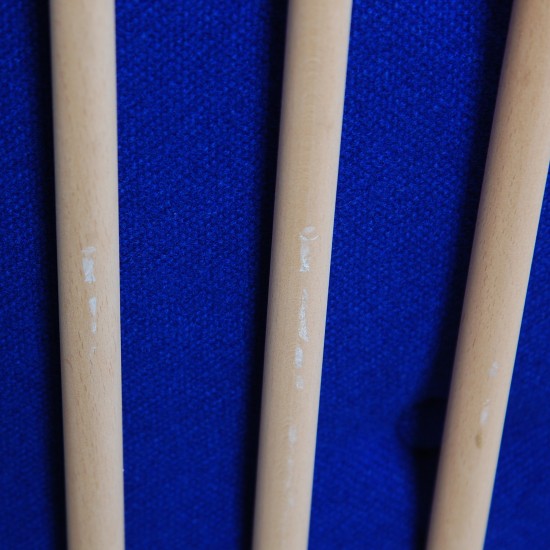 Børge Mogensen Tremmesofa i blåt stof 1990'erne