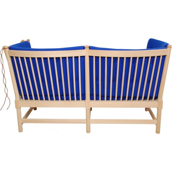 Børge Mogensen Tremmesofa i blåt stof 1990'erne