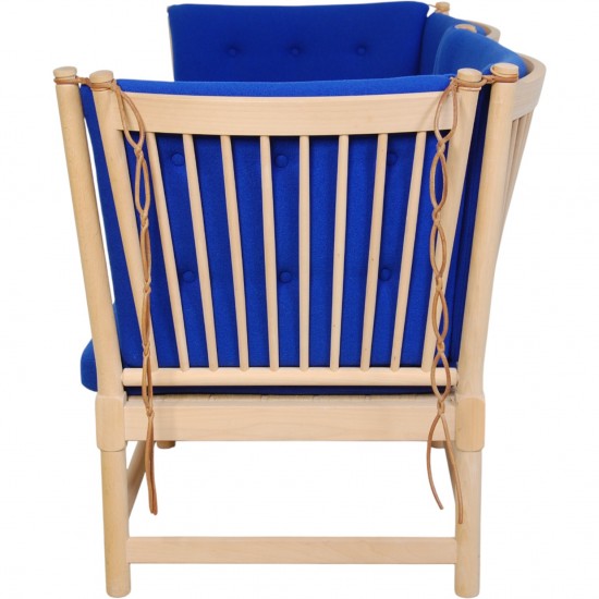 Børge Mogensen Tremmesofa i blåt stof 1990'erne